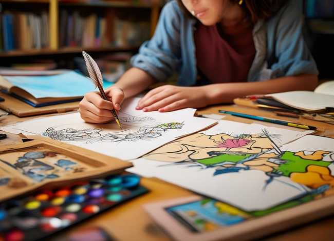 绘画漫画故事，绘画漫画故事怎么画