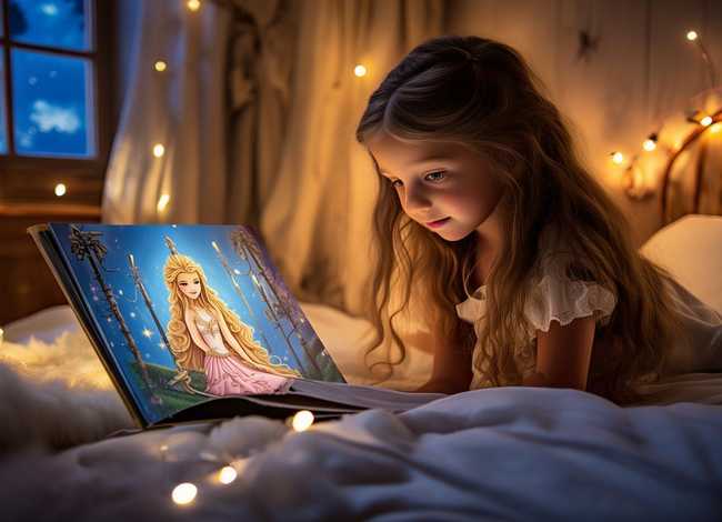 儿童睡前故事长发公主的故事图文（睡前故事长发公主文字版）