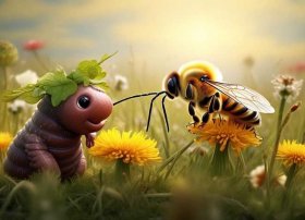 蚯蚓和蜜蜂的故事；蚯蚓和蜜蜂的故事主要内容