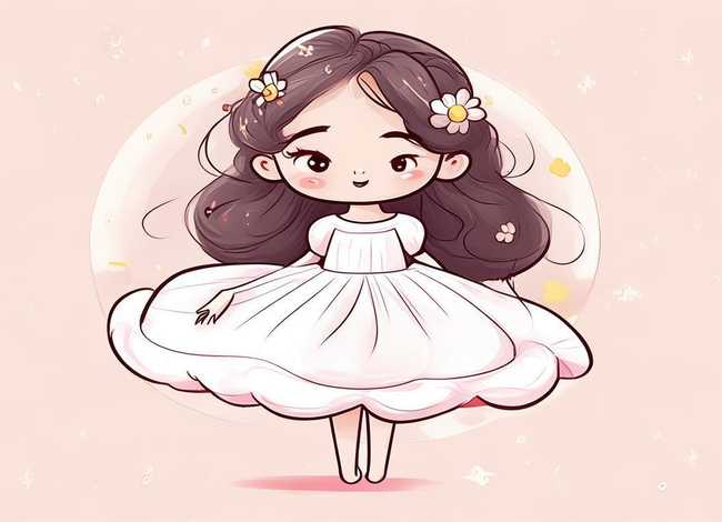 儿童图画简单可爱；儿童图画简单可爱公主