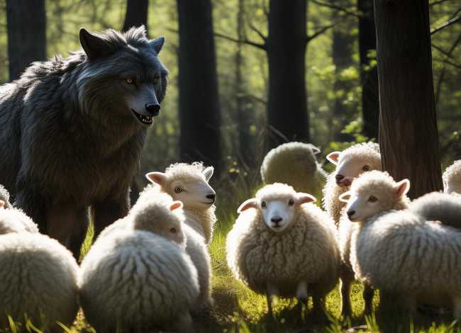 小羊和大灰狼的故事文字版，小羊和大灰狼的故事文字版在线观看