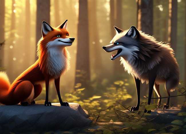 猫小帅故事狐狸和狼；猫小帅狐狸和狼的故事