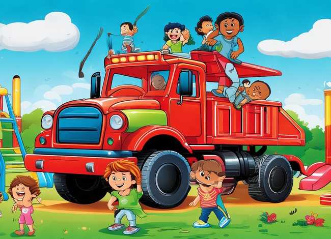 翻斗车儿童故事文字版；翻斗车的故事文字版