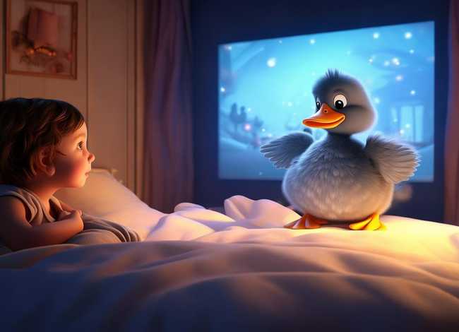 儿童睡前故事丑小鸭视频；丑小鸭的睡前故事视频