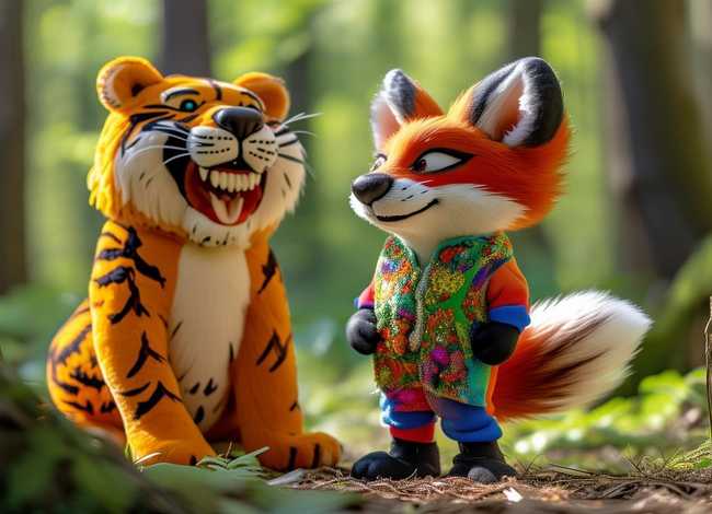 幼儿狐假虎威故事表演，幼儿狐假虎威故事表演视频