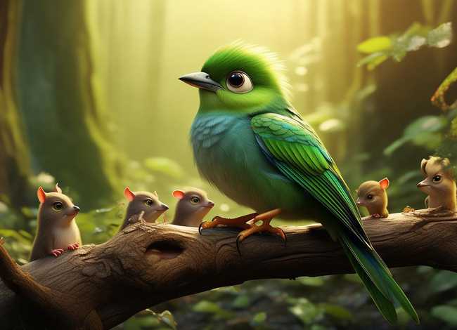 小鸟的故事怎么讲，小鸟的故事怎么讲的