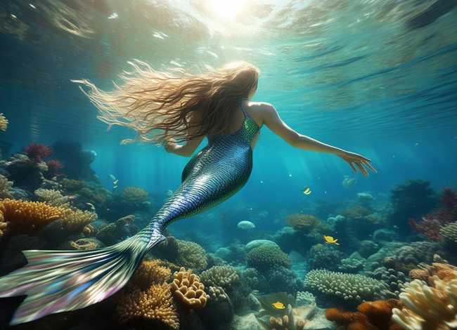 海底美人鱼真实记录（海底美人鱼真实记录视频）