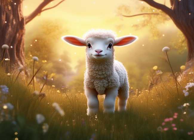 小绵羊的童话故事（小绵羊的故事 睡前故事）
