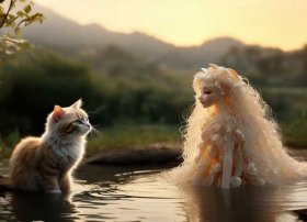 猫小帅故事田螺姑娘 - 猫小帅故事之田螺姑娘