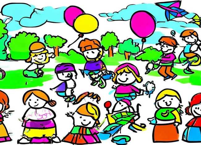 六一儿童节图画简笔画 - 六一儿童节简笔画图片大全简单彩色