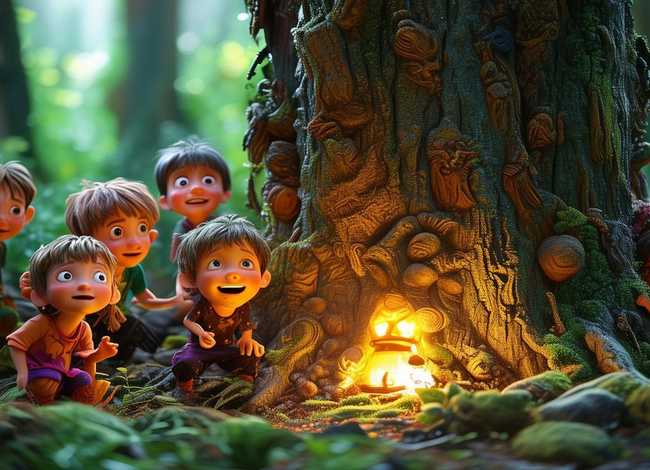 儿童故事文本；幼儿故事文本