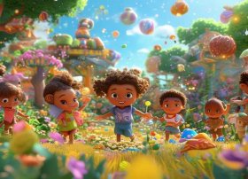 花园儿童动画故事 儿童花园宝宝动画片