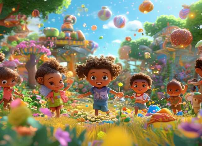 花园儿童动画故事 儿童花园宝宝动画片