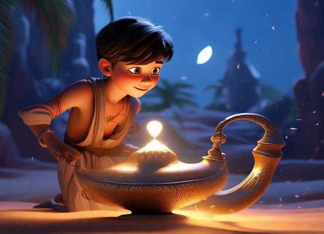 阿拉丁神灯的故事视频 - 阿拉丁神灯的故事视频讲解