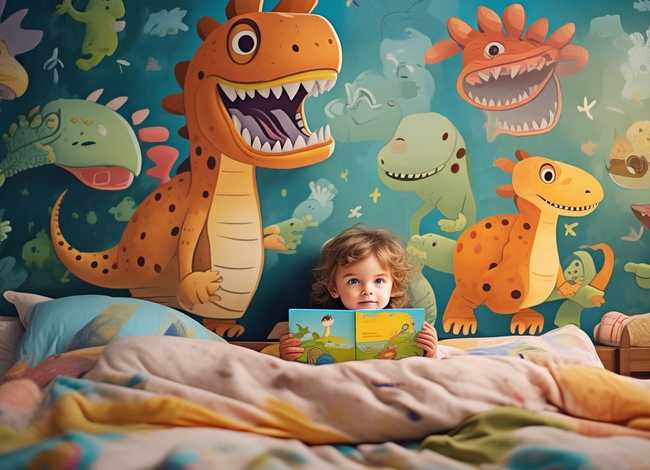 儿童睡前故事恐龙故事书，小儿睡前恐龙故事