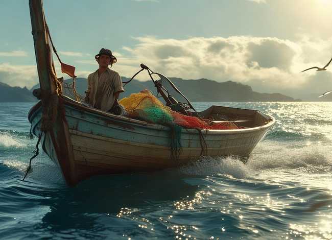 儿童故事400个字左右渔夫的故事 - 渔夫的故事作文400字