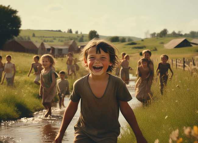 关于乡村儿童生活的故事；关于乡村儿童生活的词