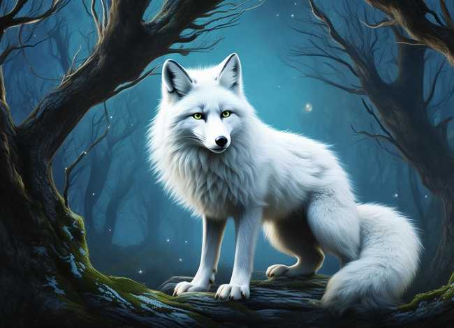 有关白狐的民间故事（有关白狐的民间故事名字）