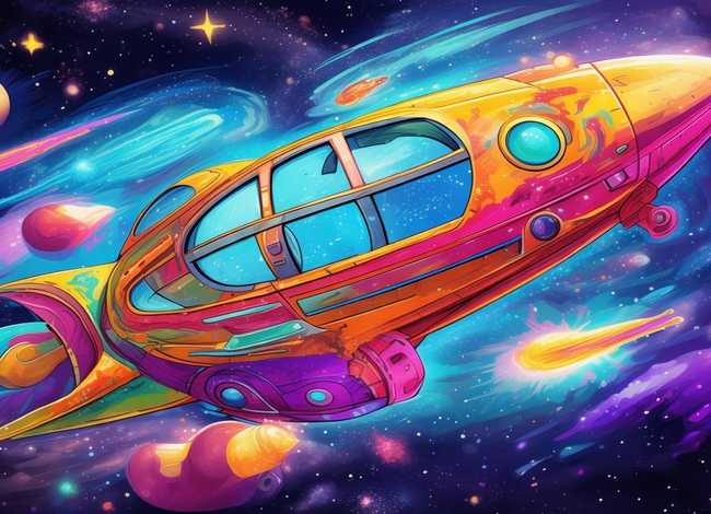 儿童故事宇宙飞船的故事；宇宙飞船的绘本故事