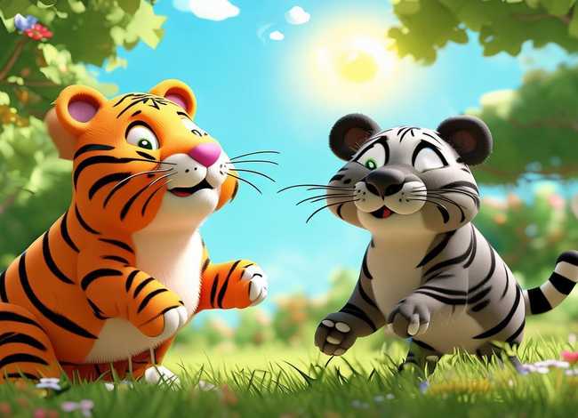 儿童故事两只老虎100个免费听（儿歌两只老虎的故事）