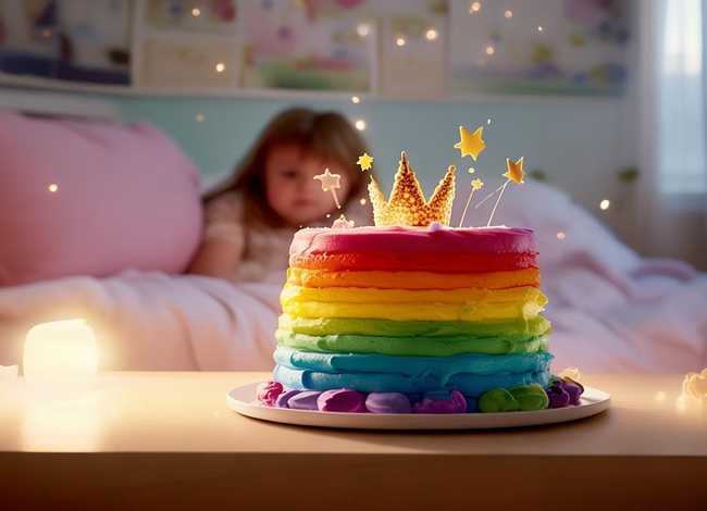 睡前故事彩虹蛋糕（彩虹蛋糕的故事,睡前故事）