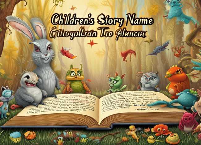 儿童故事故事名称大全、小孩故事名称大全