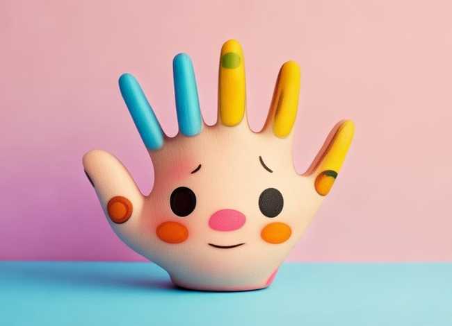 儿童手掌掌纹图片、儿童手掌图片可爱