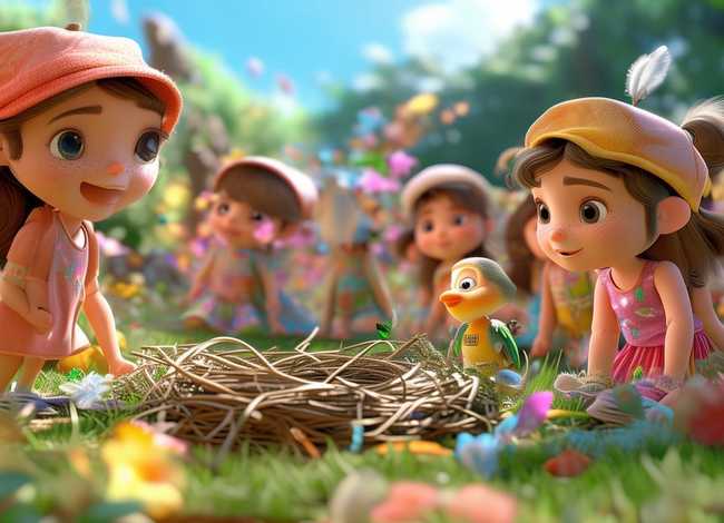 儿童故事麻雀做窝、幼儿故事小麻雀做窝教案