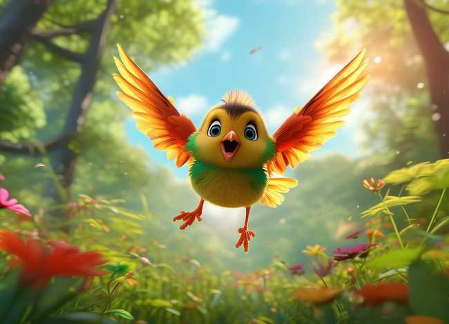 儿童故事小鸟飞飞（小鸟飞走了故事）
