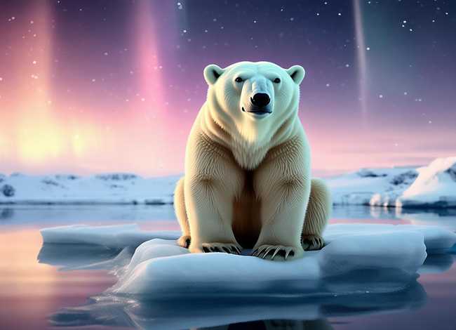 北极熊的简短故事文字，北极熊的简短故事文字图片