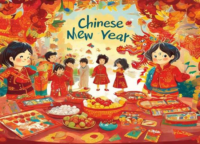 关于过年的儿童绘本故事、关于过年的幼儿绘本故事