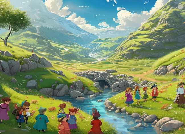 桃花源记儿童版、桃花源记儿童版朗诵