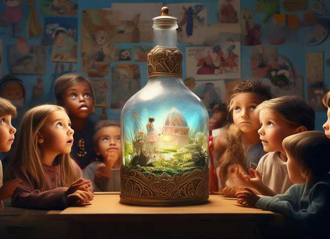 儿童故事瓶子的故事 瓶子的故事教案