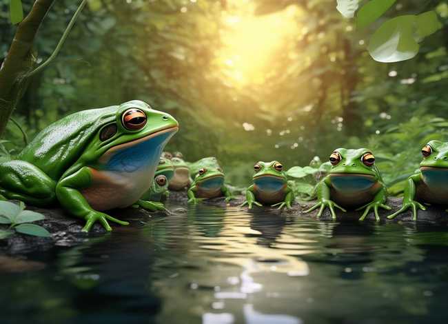 蛙趣故事 牛蛙故事 蛙趣故事 牛蛙故事