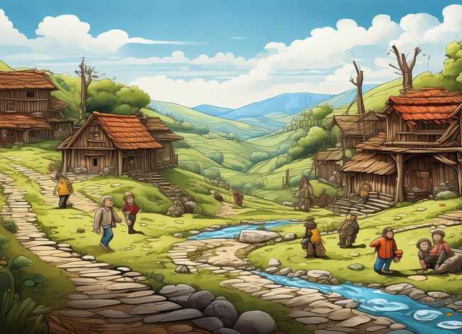 乡村故事连环画（乡村故事连环画怎么画）