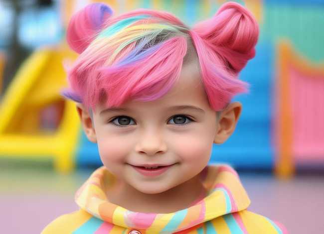 幼儿时尚发型、幼儿时尚发型女孩