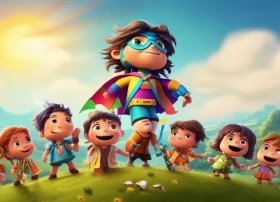 英雄的故事儿童 - 英雄的故事幼儿