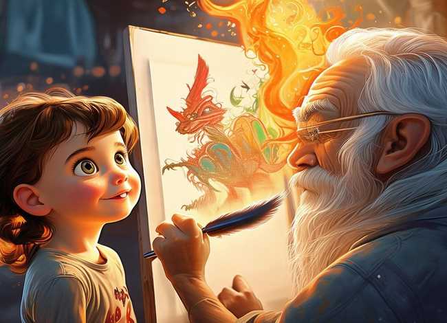 画龙点睛幼儿故事简短；画龙点睛幼儿故事简短版