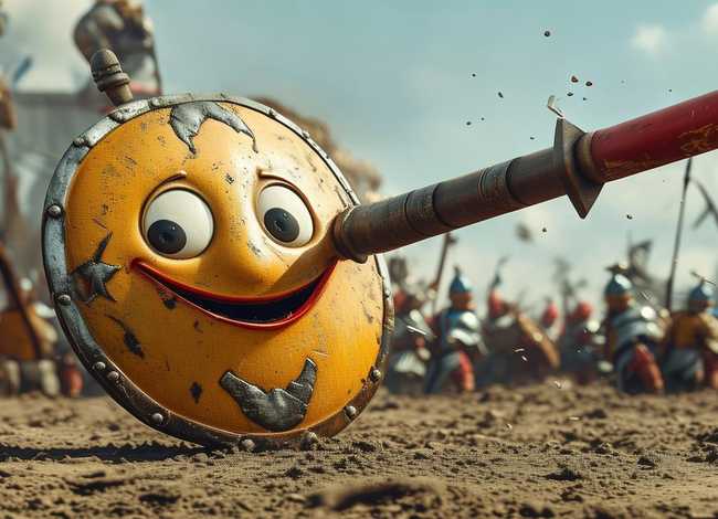 矛和盾的故事 搞笑；矛和盾的故事 搞笑图片