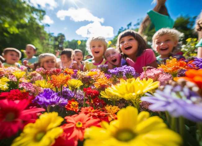 朗诵 儿童；朗诵 儿童 鲜艳的花朵