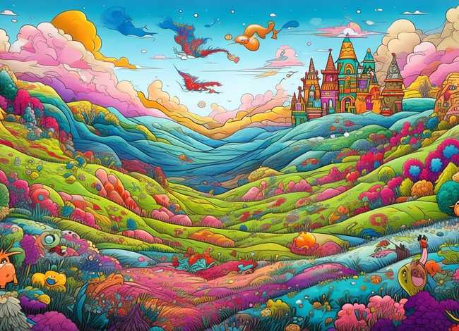 填色故事 - 填色故事书