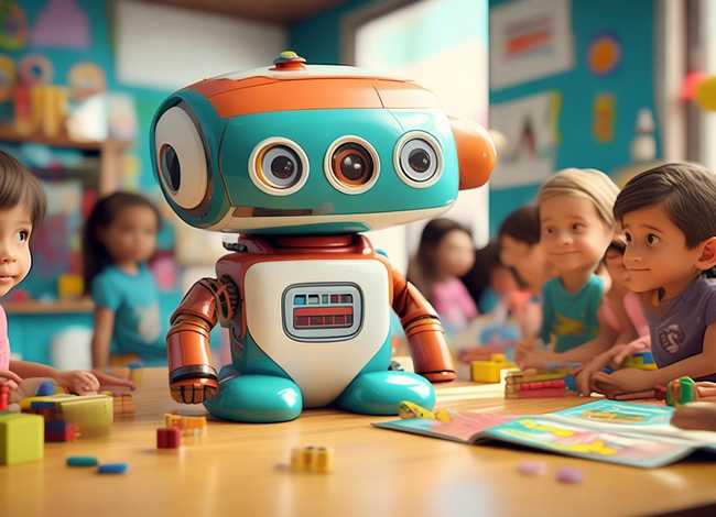 机器人故事儿童故事；机器人幼儿故事