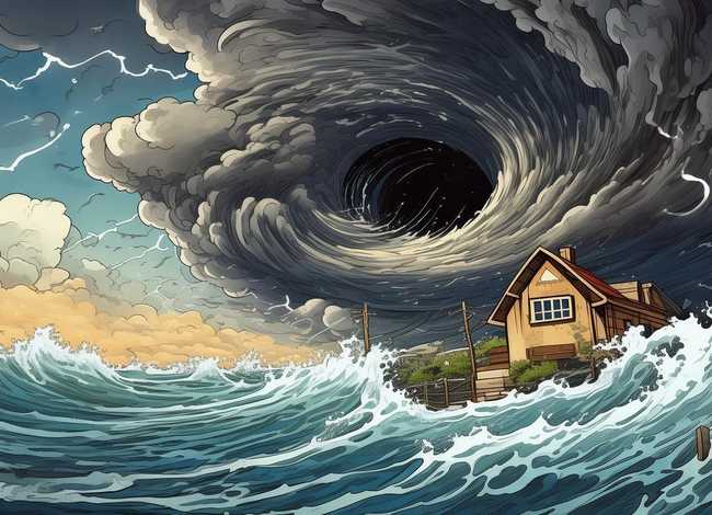 台风故事绘本、台风故事绘本图片