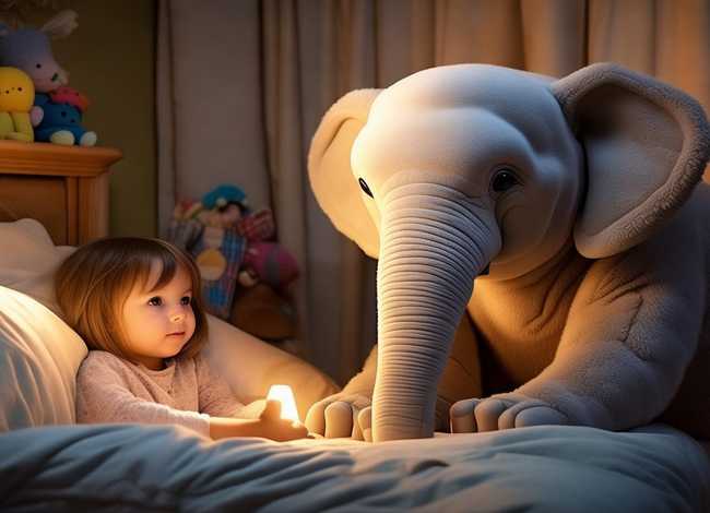 儿童睡前大象故事3岁；大象睡前故事文字版
