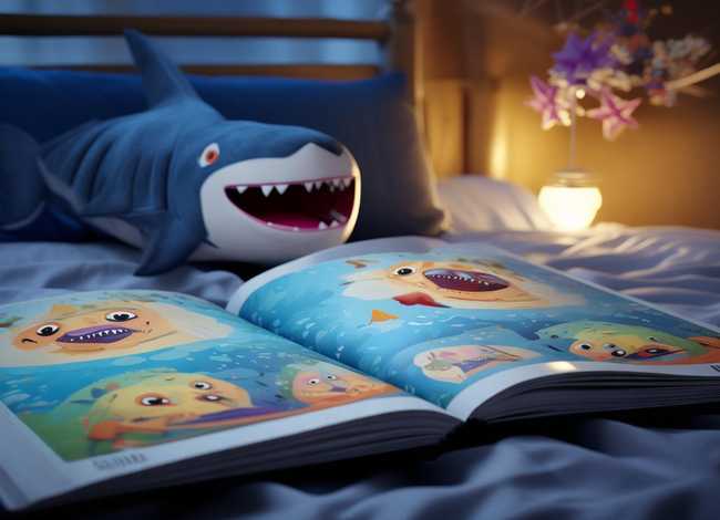 儿童故事大全睡前鲨鱼、鲨鱼宝宝睡前小故事大全