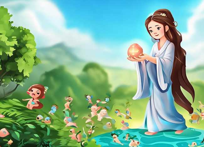 儿童神话故事100篇 儿童神话故事100篇女娲造人