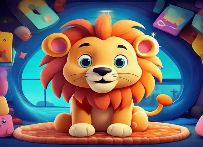 儿童故事书0-3岁早教狮子、故事书睡前儿童0-3岁大狮子