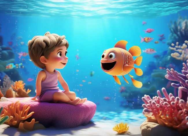 和鱼有关的儿童故事视频、和鱼有关的幼儿故事
