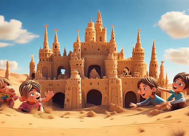 沙子儿童动画 沙子儿童动画图片