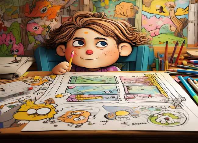 儿童连环画创作 儿童连环画创作过程